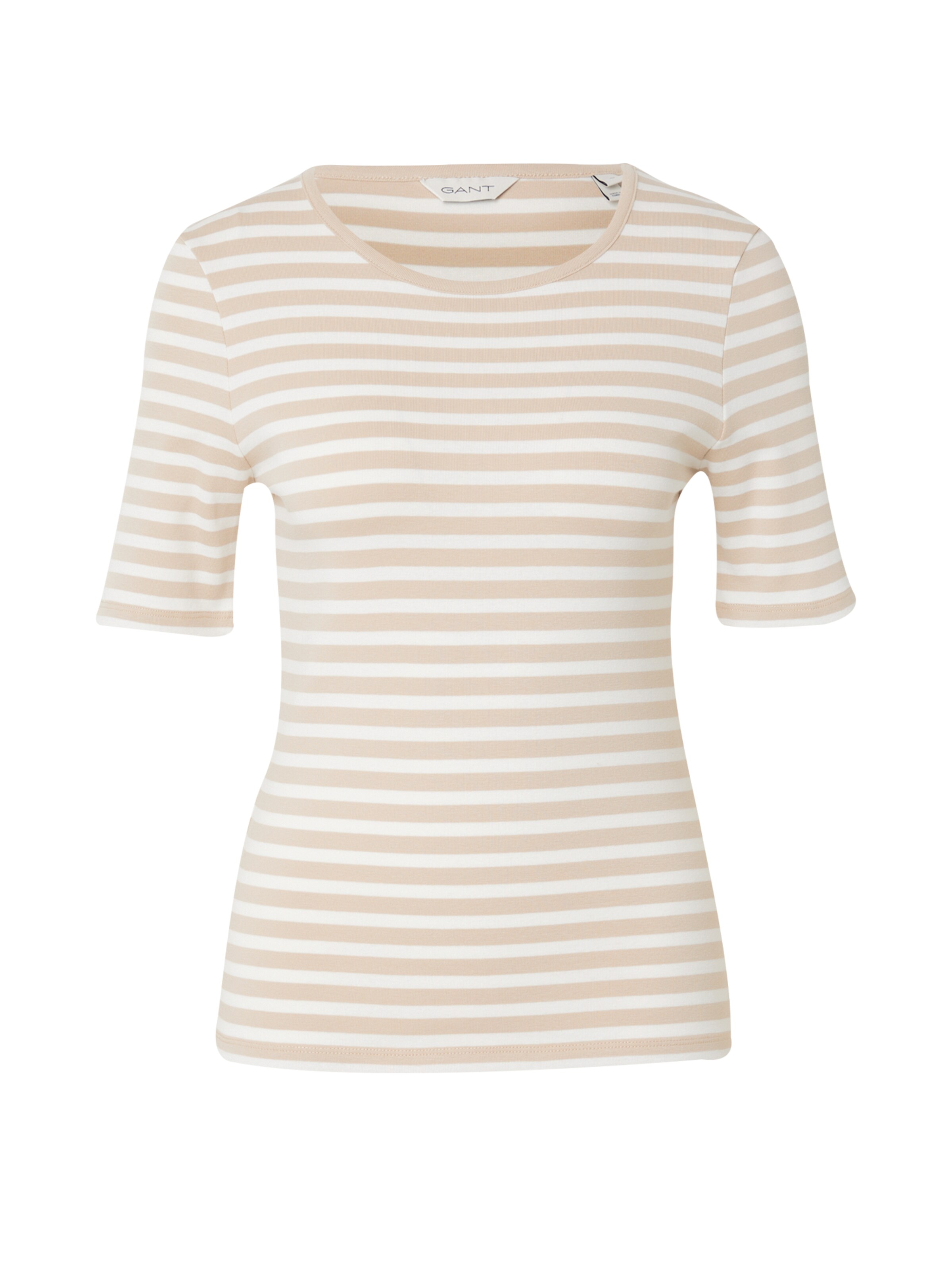 GANT Футболка в Бежевый: спереди