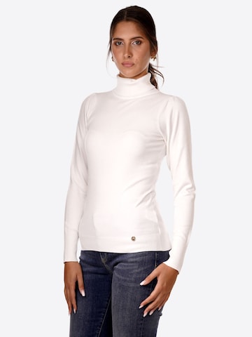 Pullover 'Maglia' di Yes Zee in bianco