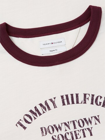 TOMMY HILFIGER Shirt 'Ringer' in White