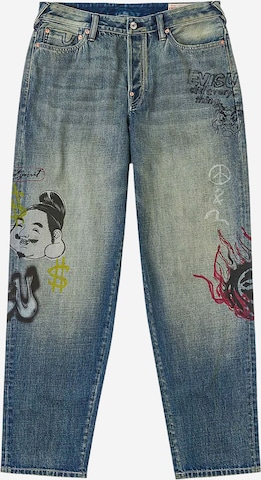 Evisu - Regular Calças de ganga em azul: frente