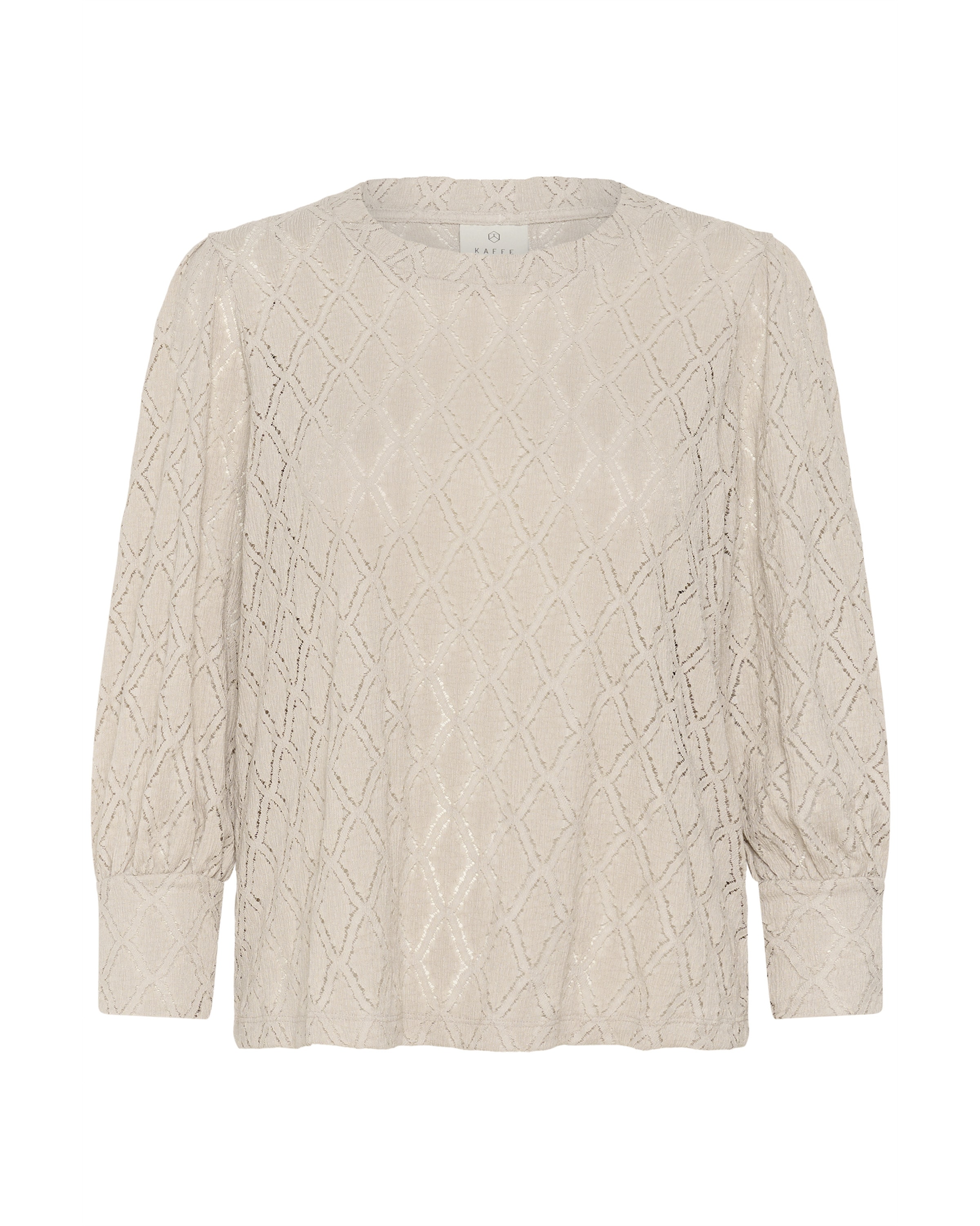 Kaffe Schlupfbluse 'Tio' in Beige: Vorderseite