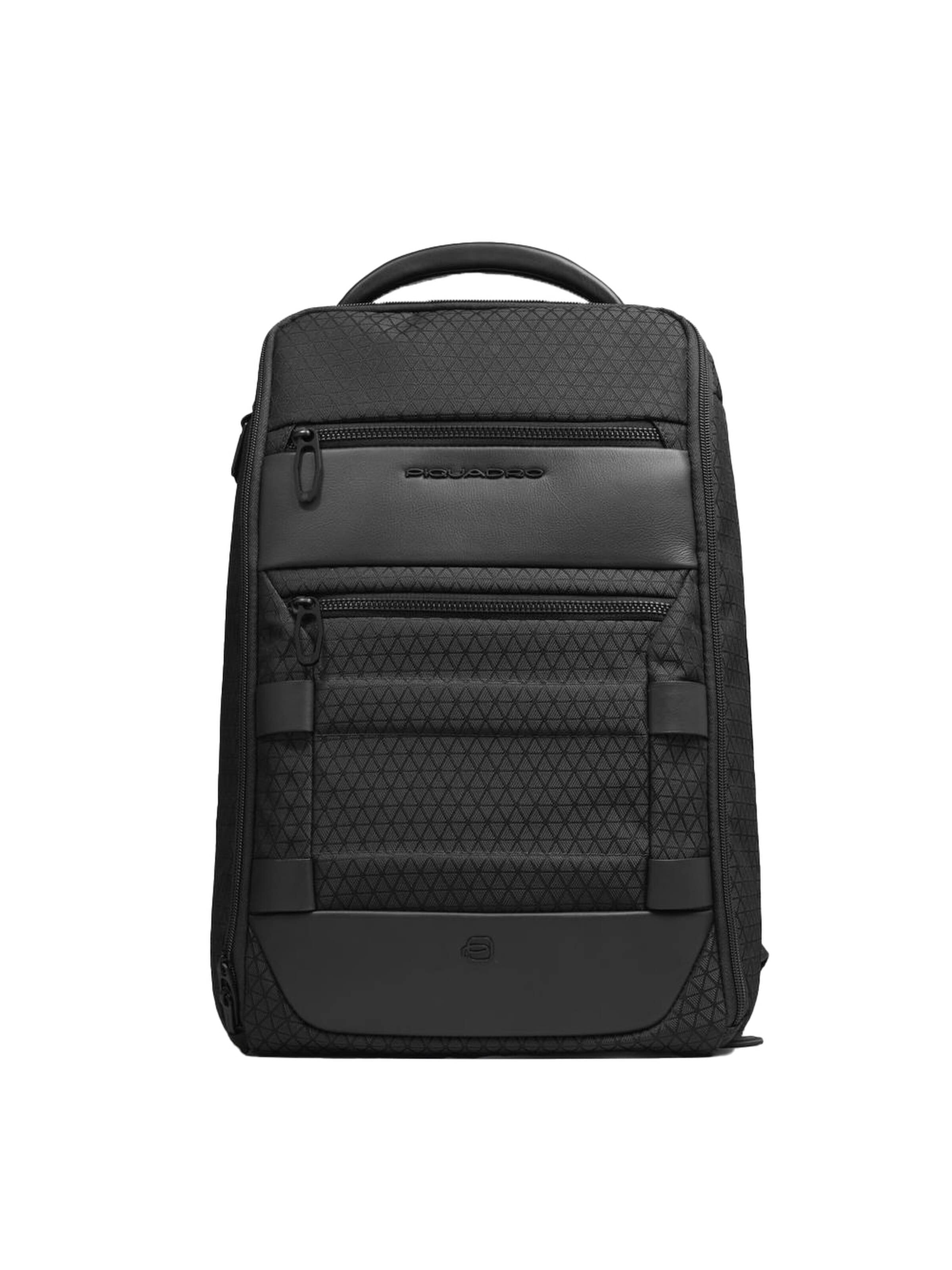 Piquadro Rucksack‌‌‌‌‌‌‌‌ in Schwarz: Vorderseite