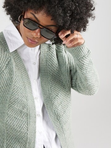 ABOUT YOU Knit Cardigan 'Jessa' in Green