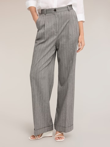 MOTIVI Wide leg Broek in Grijs