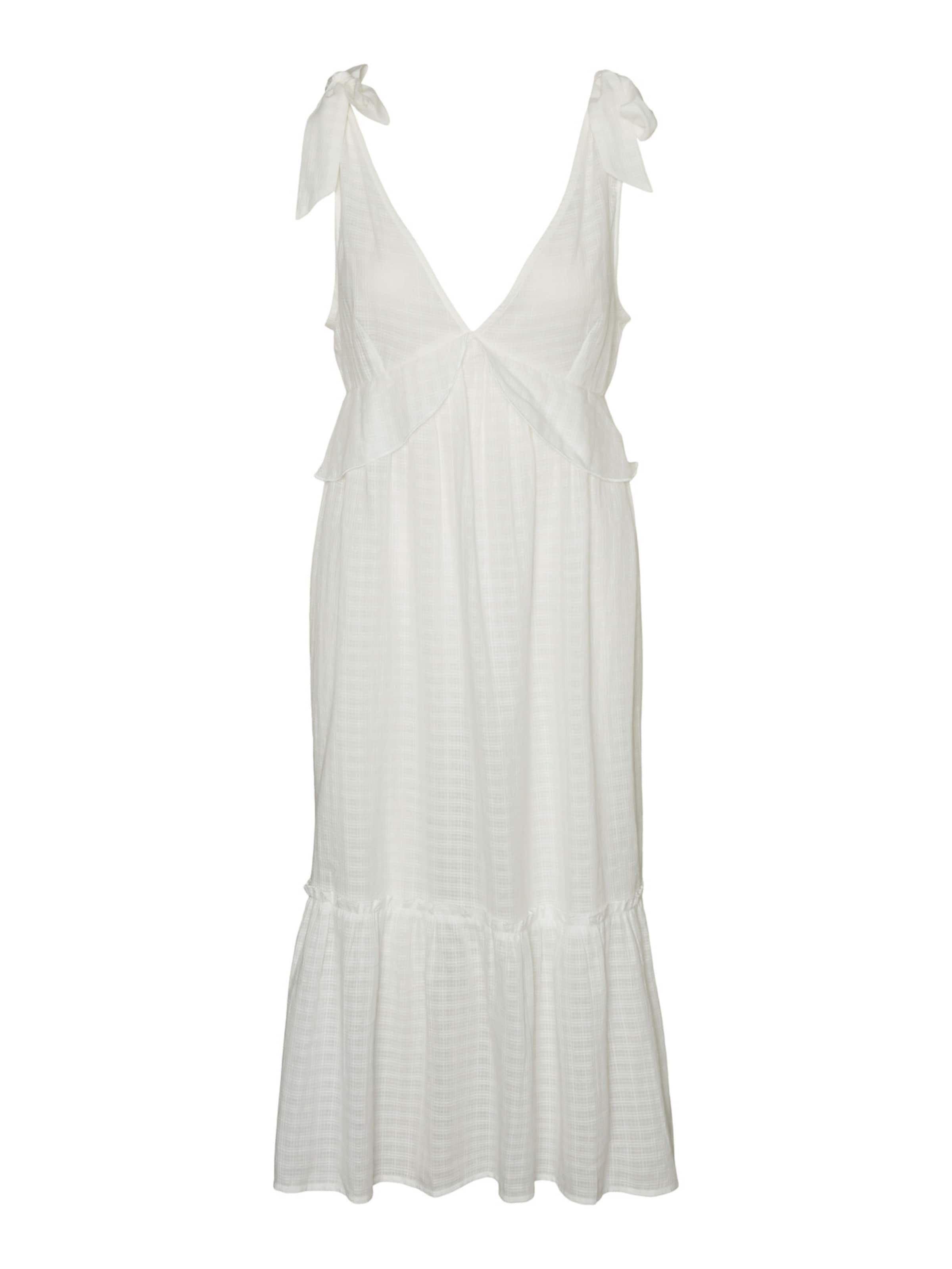 Frauen Kleider VERO MODA Kleid 'Viola' in Weiß - JY34065