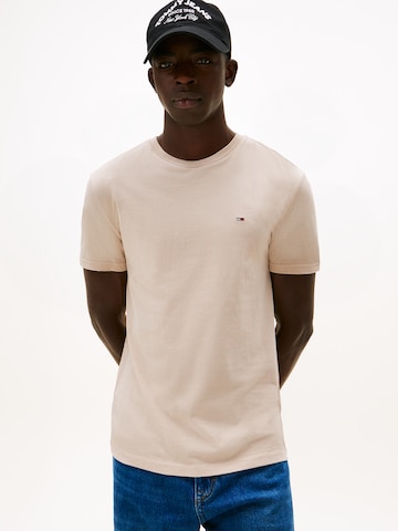 Tommy Jeans Μπλουζάκι σε μπεζ