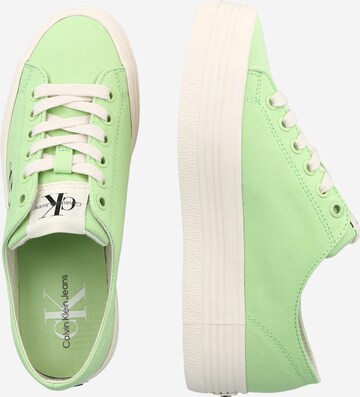 Sneaker low de la Calvin Klein Jeans pe verde