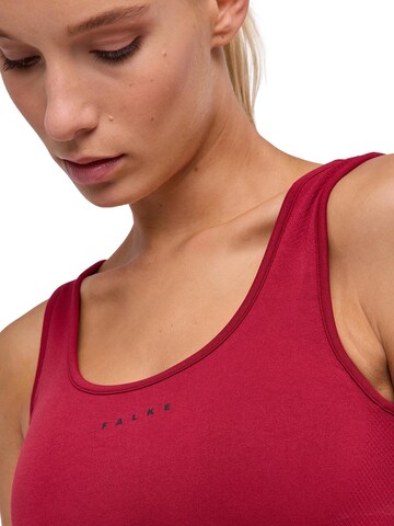 FALKE Bustier Sport-BH in Rot