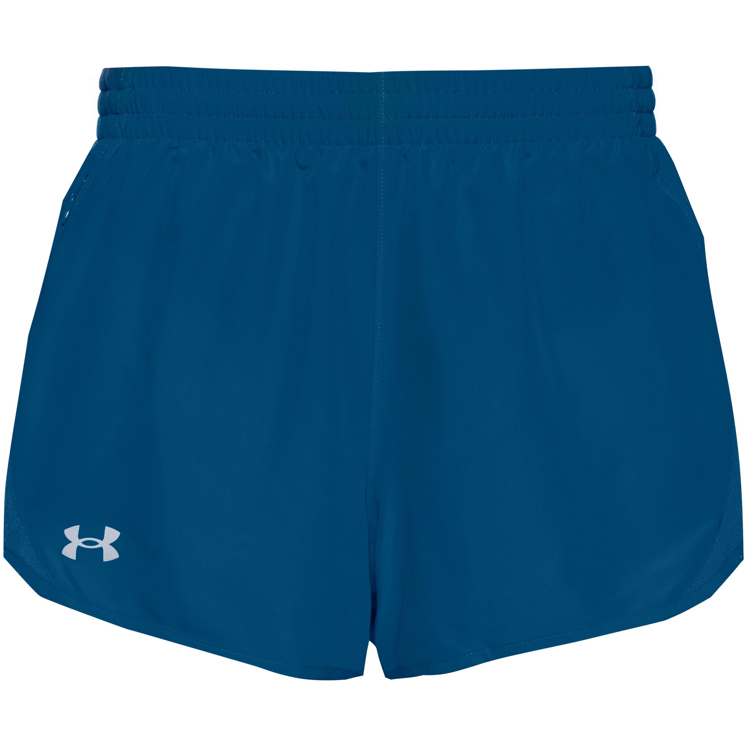 UNDER ARMOUR Regular Workout Pants 'FLY BY' in Blue: front