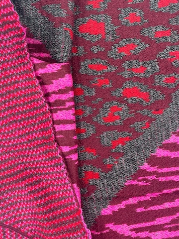 Écharpe 'Leopard' Kumixi en rouge