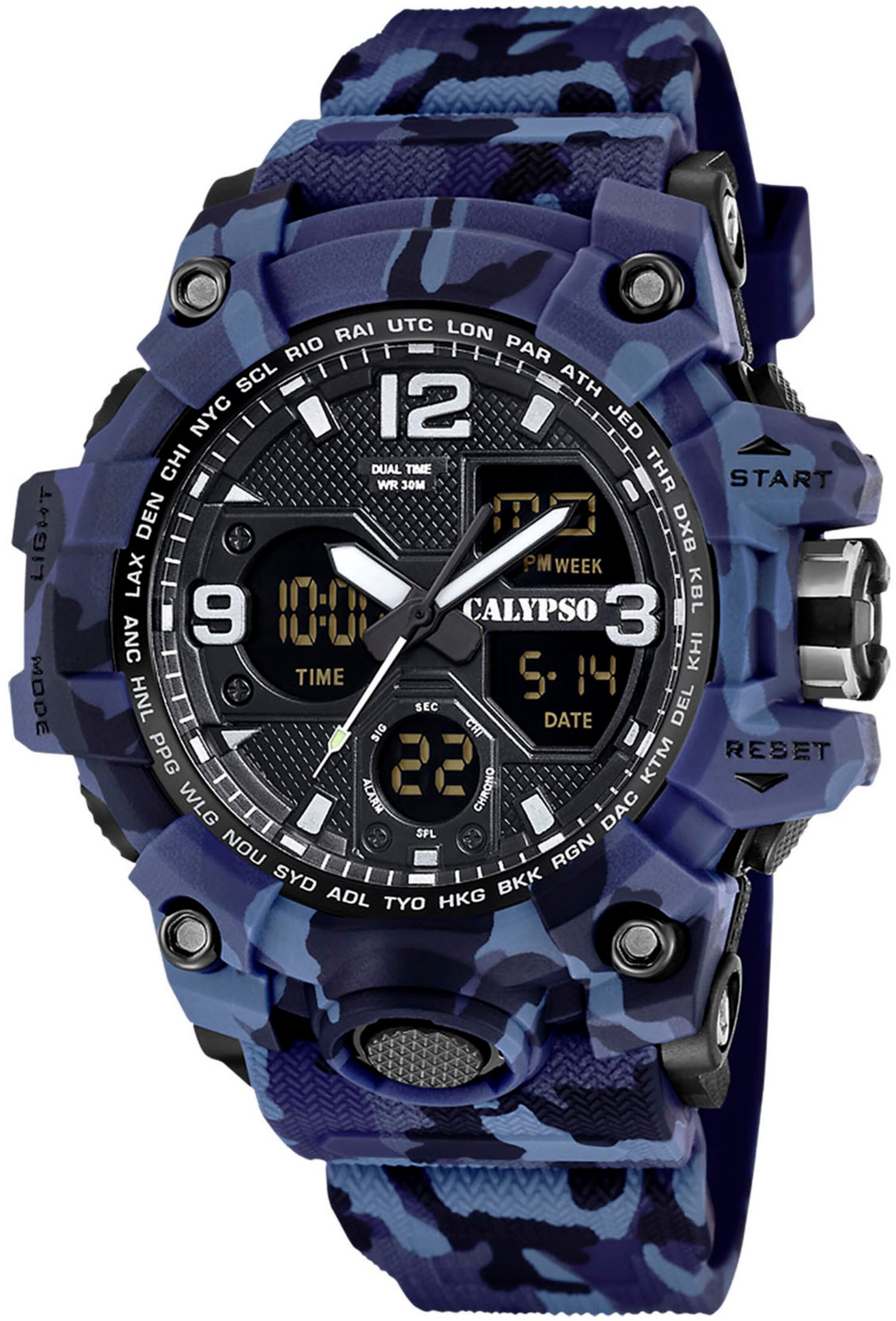 CALYPSO WATCHES Analog Watch in Blue: front