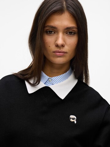 Felpa di Karl Lagerfeld in nero