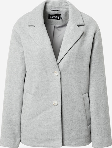 PIECES Between-Season Jacket 'ALICE' in Grey: front