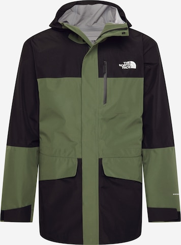 THE NORTH FACE Outdoor jacket 'Dryzzle' in Green: front