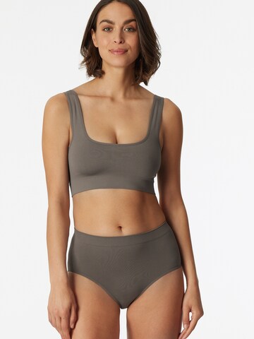 Bustier Soutien-gorge ' Seamless Matt ' SCHIESSER en gris