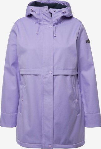 Ulla Popken Performance Jacket in Purple: front