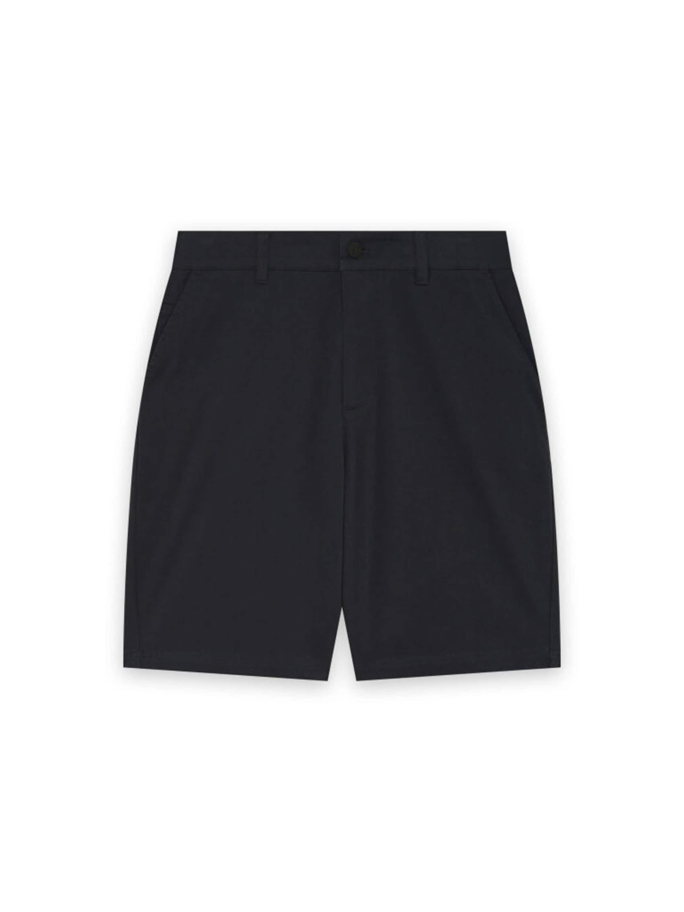 Lyle & Scott Regular Sportbroek in Zwart: voorkant