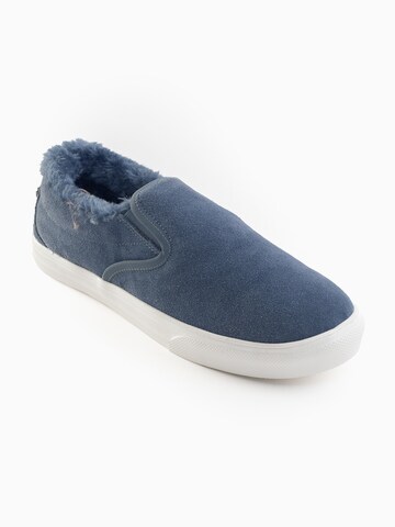 Minnetonka Slip On 'Wilder' in Blau