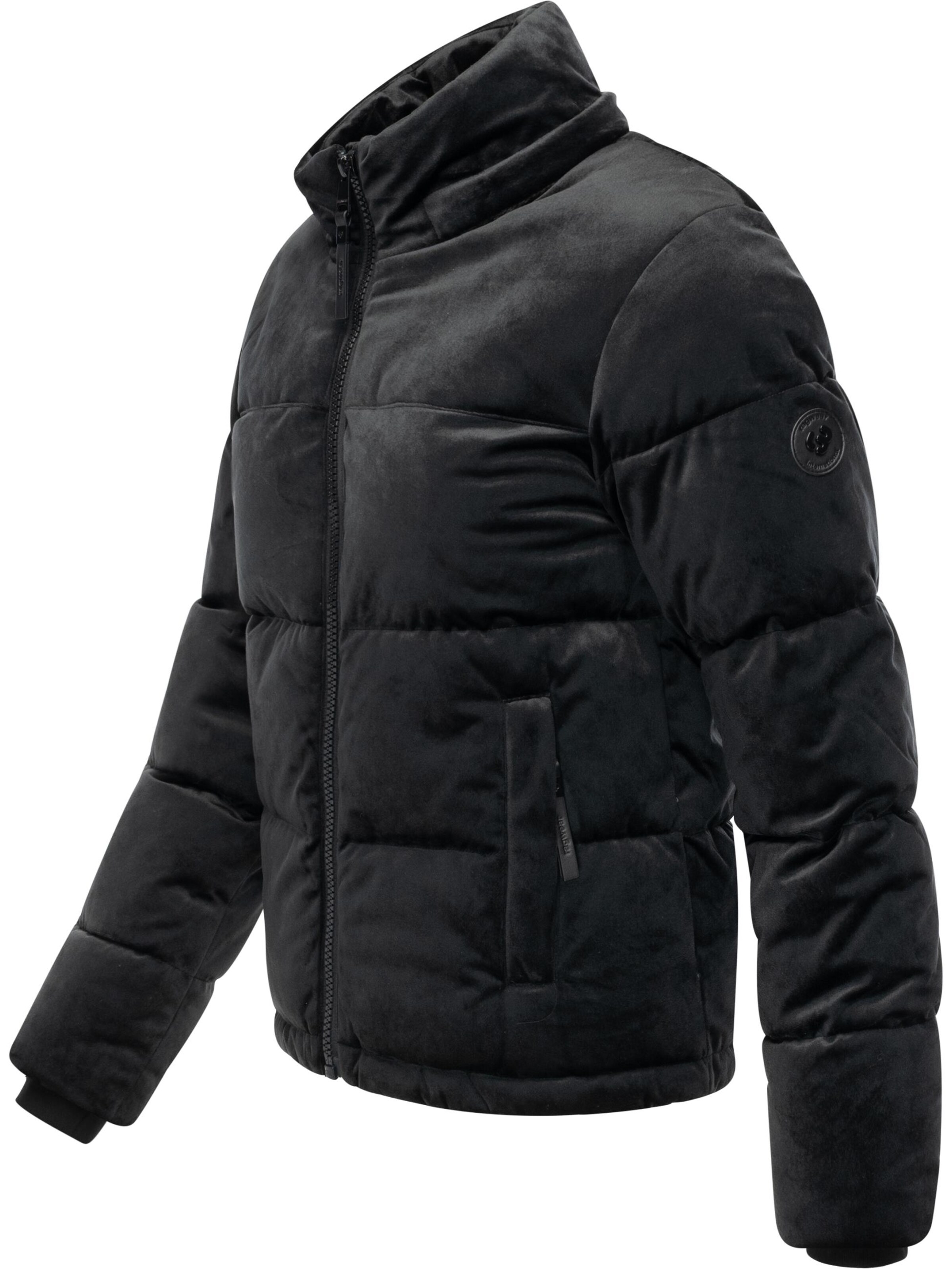 Ragwear Winter Jacket 'Roobie' in Black