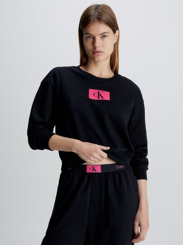 Calvin Klein Underwear Sweatshirt in Black: front