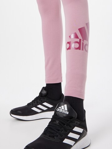 ADIDAS SPORTSWEAR Skinny Spodnie sportowe 'Zoe Saldana' w kolorze różowy
