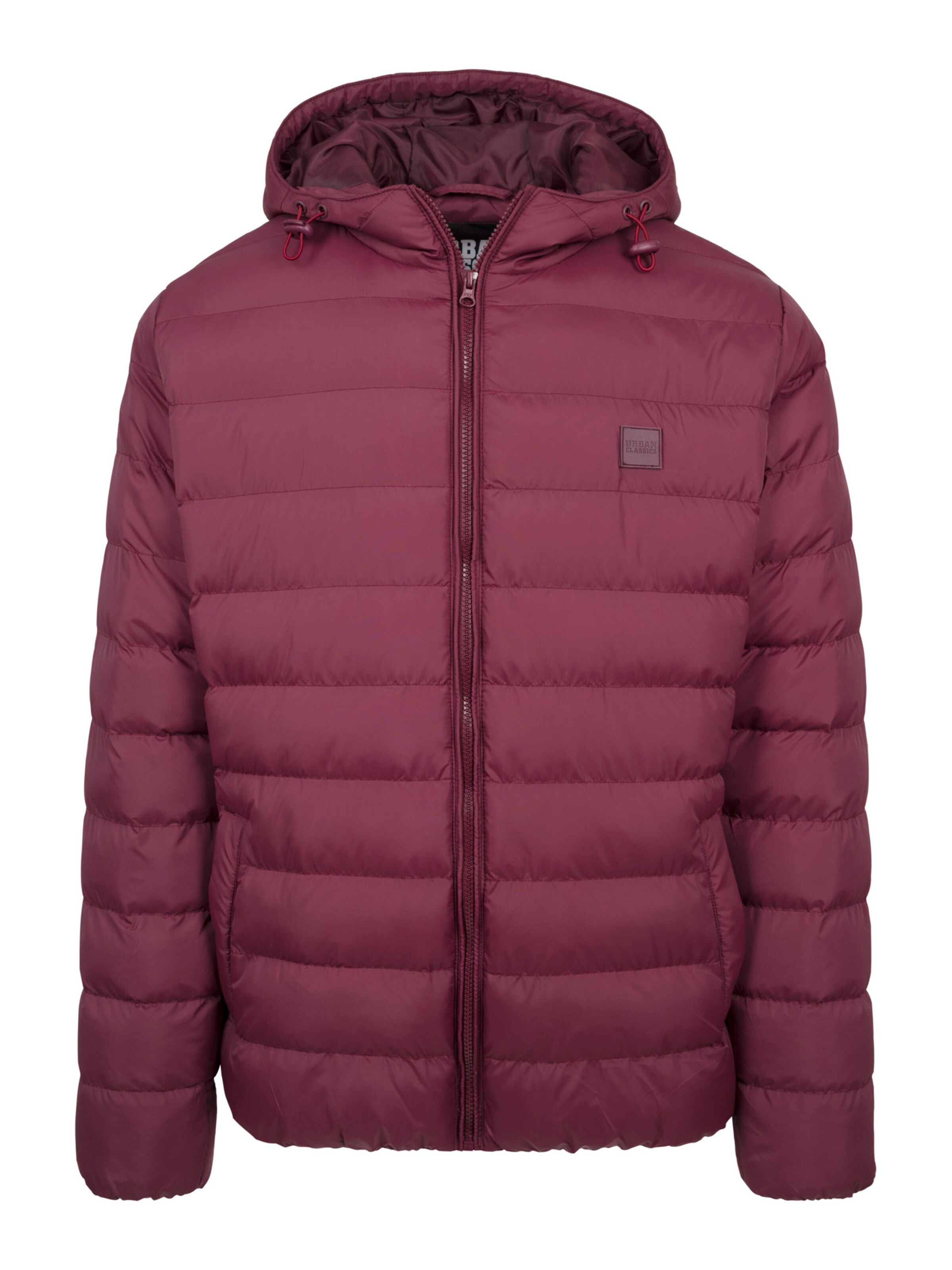 Urban Classics Seppjacke 'BASIC BUBBLE' in Lila: Vorderseite