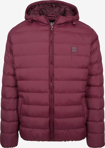Urban Classics Seppjacke 'BASIC BUBBLE' in Lila: Vorderseite