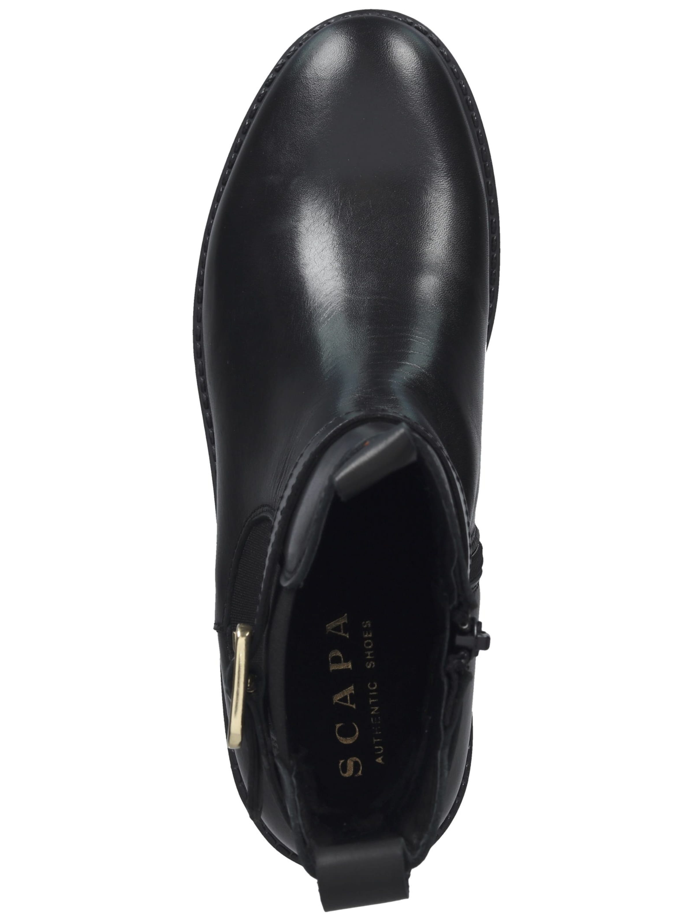 SCAPA Chelsea boots in Zwart