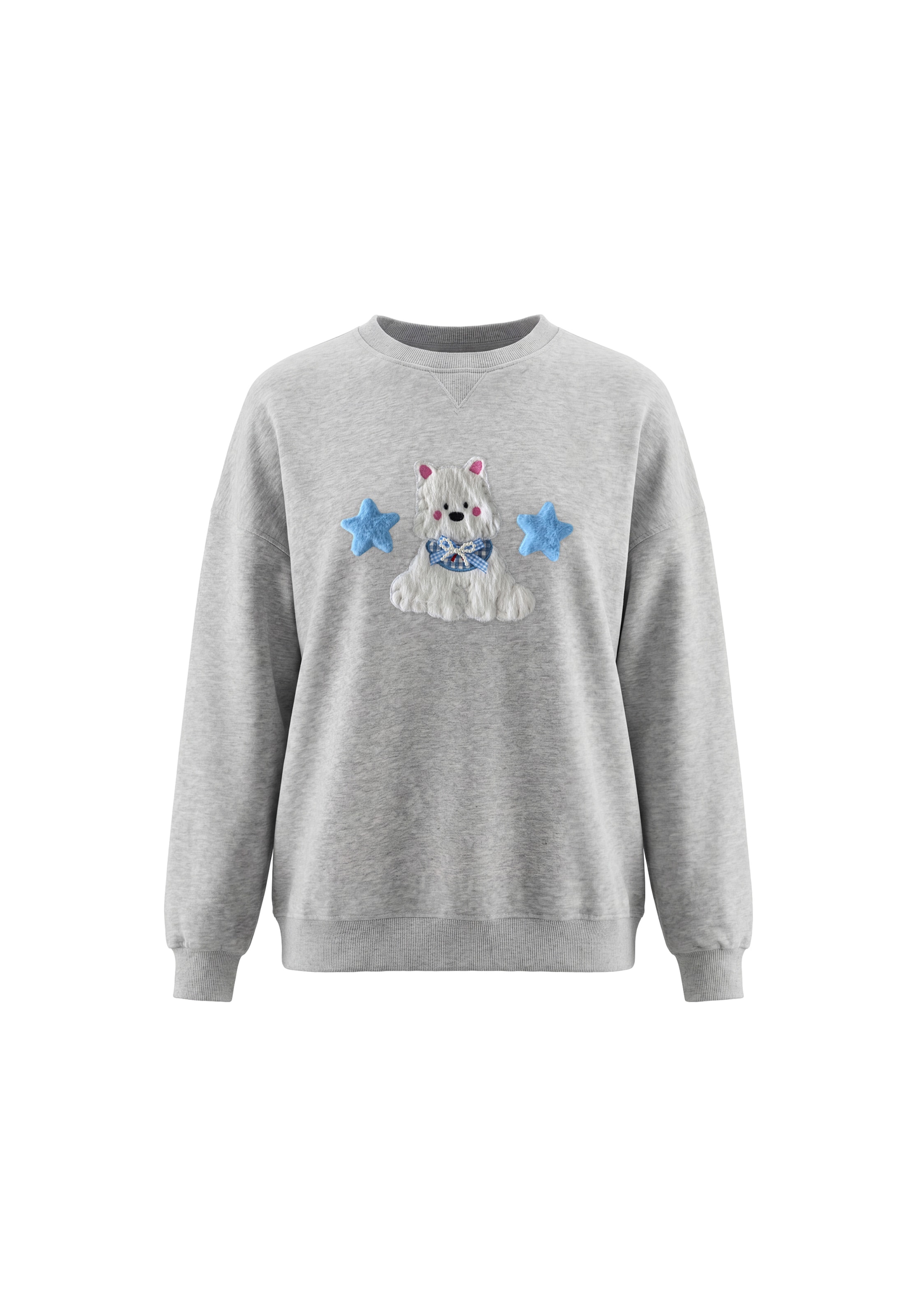 MYMO - Sudadera en gris: frente