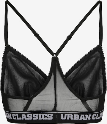 Urban Classics Triangle Bra in Black