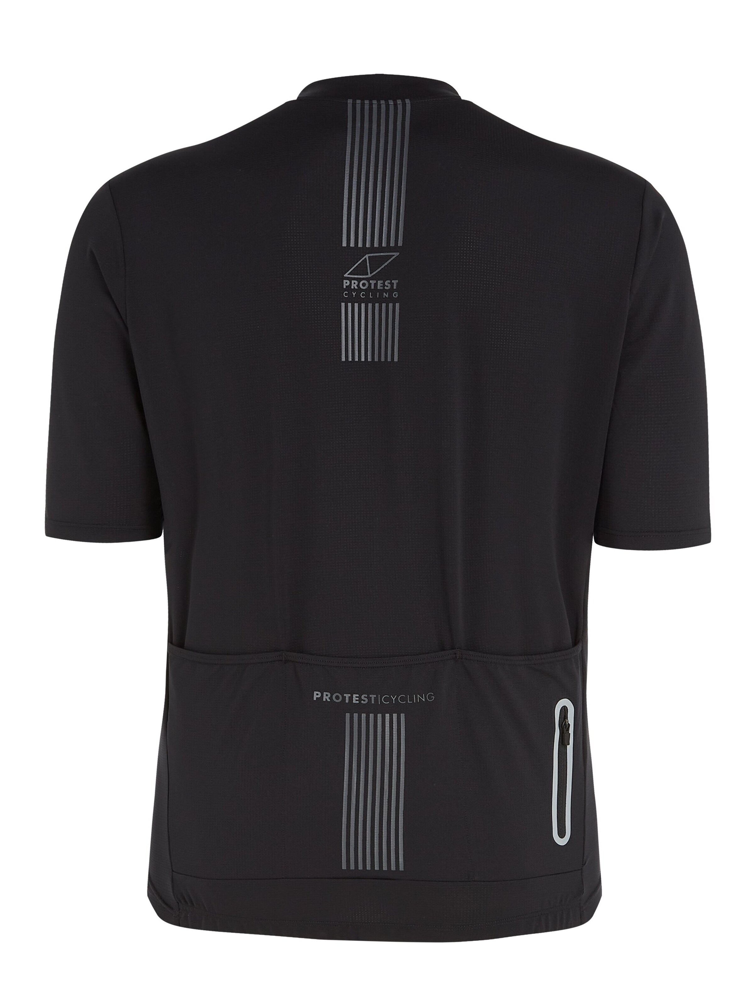 PROTEST Funktionsshirt 'PRTZABEL' in Schwarz