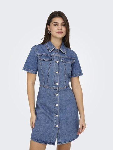 ONLY Blousejurk 'ONLMalia' in Blauw: voorkant