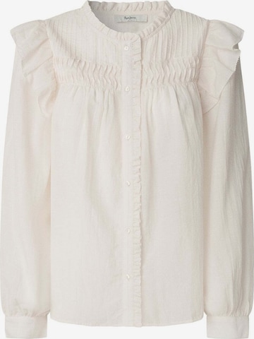 Pepe JeansBluza 'LOIR' - bijela boja: prednji dio