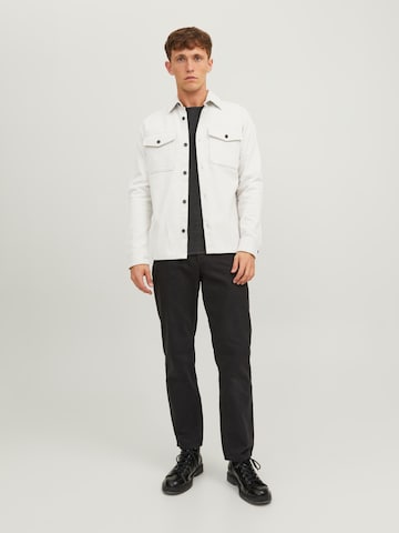 JACK & JONES Regular fit Between-Season Jacket 'Roy' in White