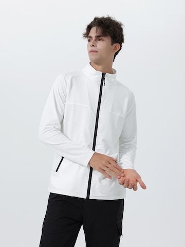 YOUTHUP Sportstrickjacke in Weiß