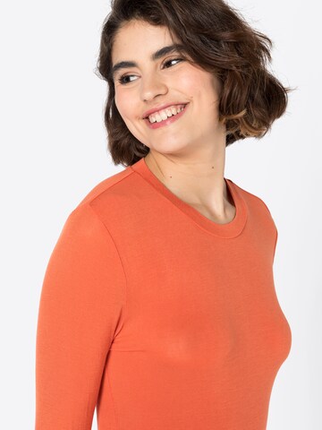 ICHI Koszulka 'PHILUCA' w kolorze pomarańczowy
