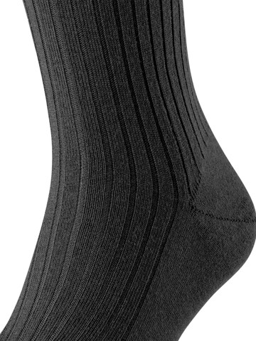 FALKE Knee High Socks 'Bristol Pure' in Black