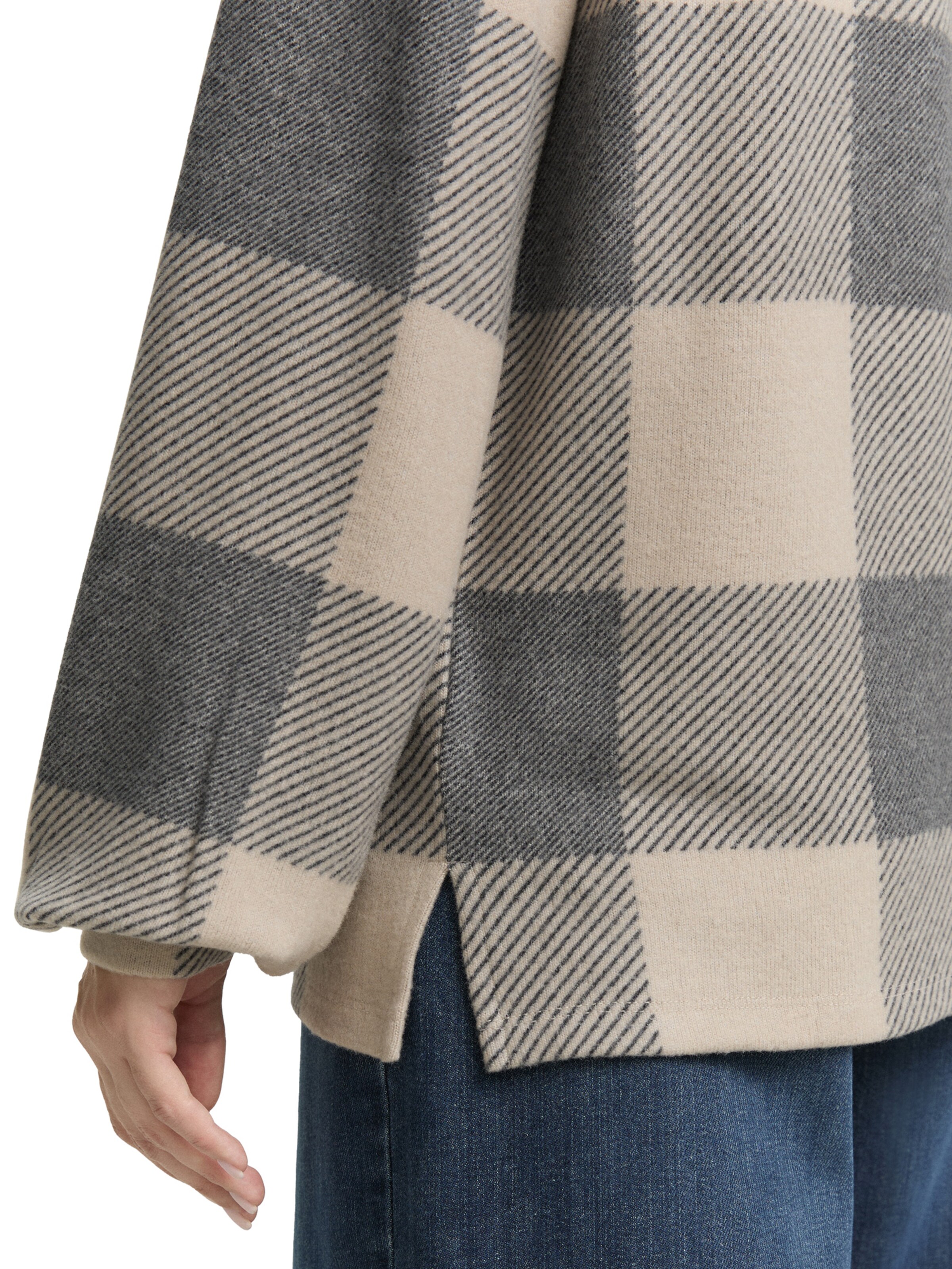 TOM TAILOR Shirt in Zwart