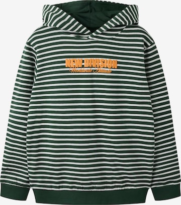 NAME IT Collegepaita 'NKMOZIAS' värissä vihreä: etupuoli