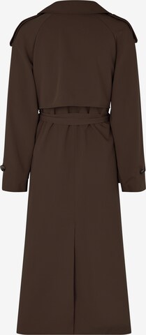 modström Between-Seasons Coat 'Evie' in Brown