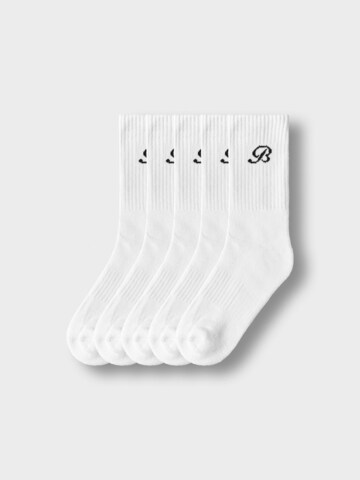 Burocs Socks in White: front