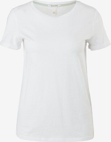 QS Shirt in White: front