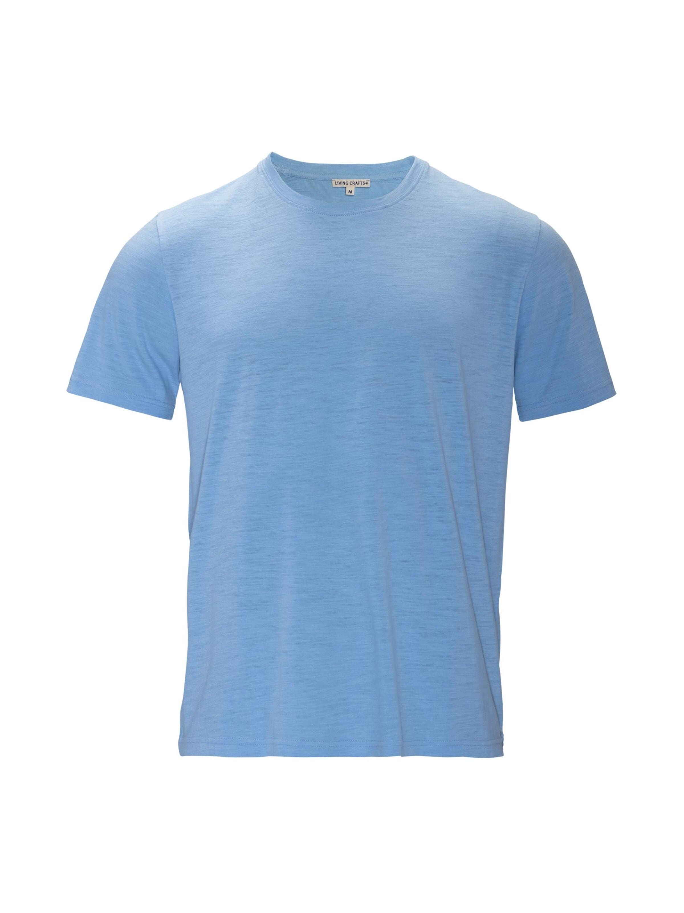 Living Crafts Shirt 'AARLO' in Blue: front