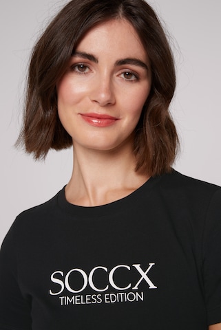Soccx T-shirt i svart