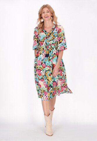 usha FESTIVAL Zomerjurk 'Fashion Look' in Gemengde kleuren: voorkant