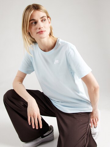 Nike Sportswear Póló 'CLUB' - kék: elől