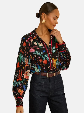 love & roses Bluse i sort: forside