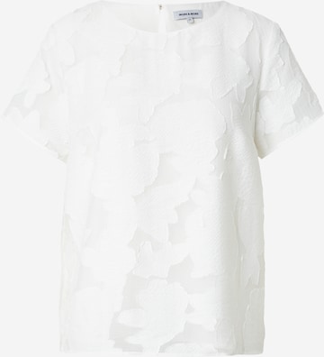 Bluză de la MORE & MORE pe alb: față