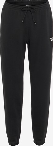 Tapered Pantaloni sportivi di Reebok in nero