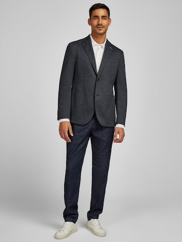 Coupe regular Veste de costume HECHTER PARIS en bleu